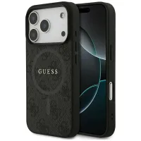 etui guess 4g ring classic logo magsafe  do iphone 17 pro - czarne