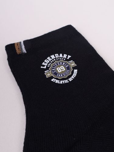 Skarpety dziecięce chłopięce bawełniane z napisem 3PAK 27-30 YOCLUB na Arena.pl