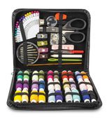 Zestaw krawiecki 100 sztuk do szycia nici igły etui