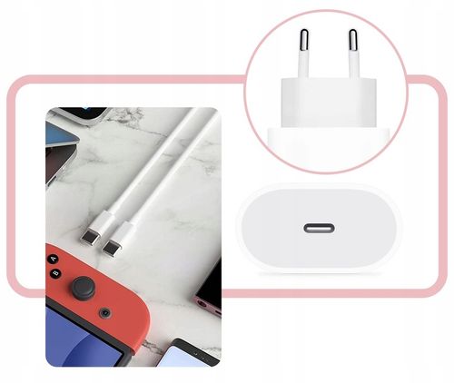 SZYBKA ŁADOWARKA USB-C 25W +KABEL 1,5M do IPHONE 15 16 16Pro Plus Pro Max na Arena.pl