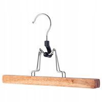 WIESZAK NA SPODNIE DREWNIANY PODWÓJNY OBROTOWY