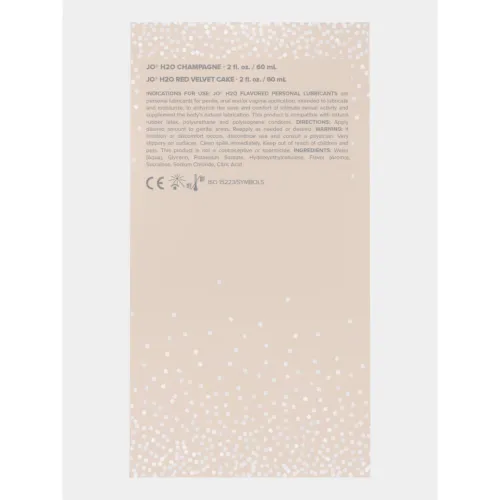 system jo zestaw lubrykantow wodnych champagne & red velvet 2x60ml na Arena.pl