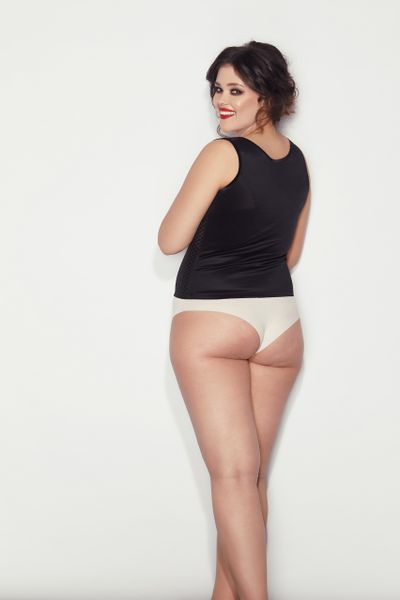 Mitex Talia Plus Gorset Wyszczuplający Czarny M zdjęcie 4