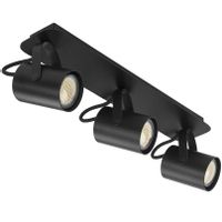 Plafon LAMPA sufitowa KAMERA 32557 Sigma regulowana OPRAWA tuby metalowe reflektorki listwa czarna