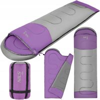 NILS Śpiwór Turystyczny Pod Namiot Kempingowy Mumia 205x75 cm W Pokrowcu