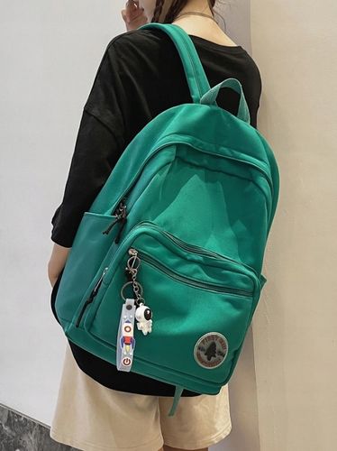 PLECAK SZKOLNY MŁODZIEŻOWY MIEJSKI POJEMNY BRELOK na Arena.pl