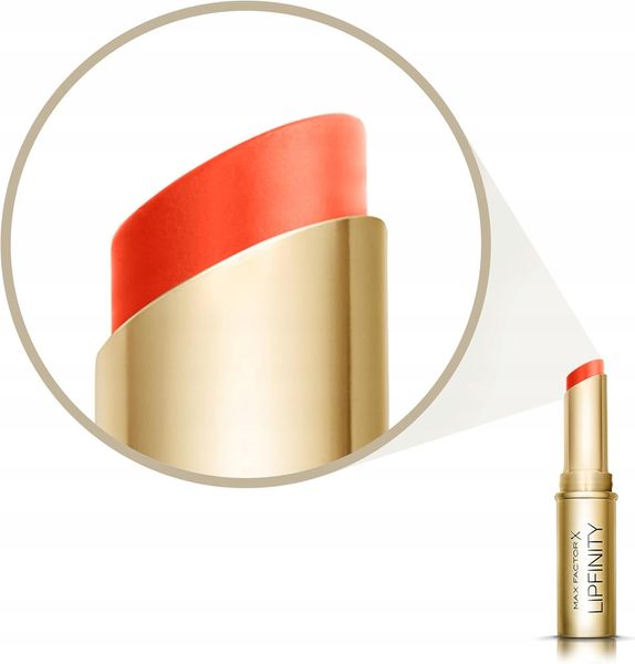 Szminka Max Factor Infinity Long Lasting Bullet 30 Forever Striking zdjęcie 6