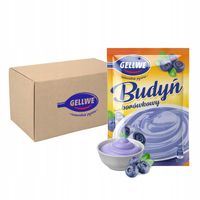 GELLWE Budyń o smaku borówkowym 40 g x 20 sztuk