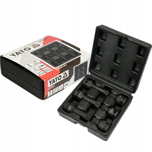 YATO YT-10654 ZESTAW KLUCZY UDAR. T30-T80 TORX 8CZ na Arena.pl
