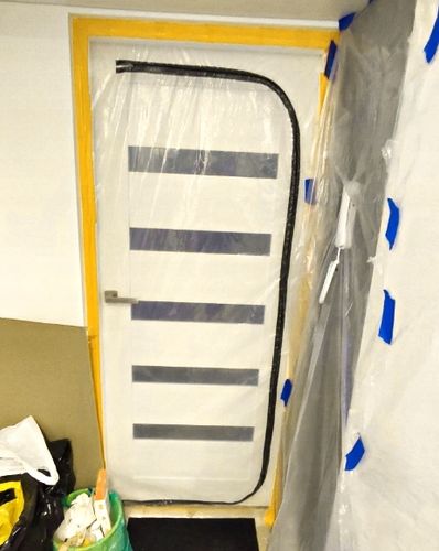 DRZWI REMONTOWE BUDOWLANE MALARSKIE KURTYNA PRZECIWPYŁOWA ZAMEK FOLIA REMON na Arena.pl