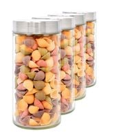 Słoiki szklane do przechowywania żywności 4szt