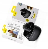 Słuchawki translator czarne TWS BW-08 AI tłumacz do Motorola Moto G05