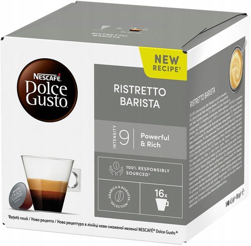 Kapsułki do Dolce Gusto Nescafe Dolce Gusto Ristretto Barista 16 szt. x3 na Arena.pl