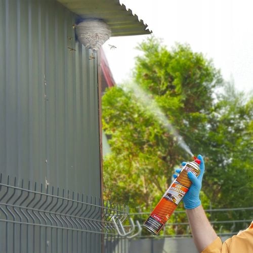 SPRAY PREPARAT NA OSY I SZERSZENIE NISZCZY GNIAZDA OS MIOTACZ STRONG na Arena.pl