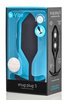 korek analny snug plug 5 black b-vibe