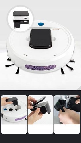 Robot Sprzątający Odkurzacz Automatyczny Zabawka Dla Dzieci na Arena.pl