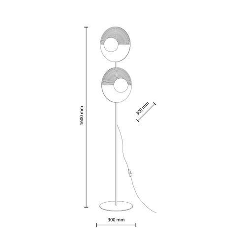lampa podłogowa lunar wood 16135 tk lighting na Arena.pl