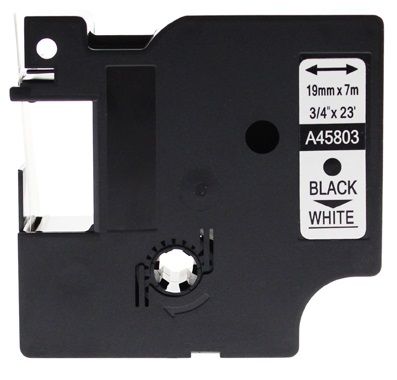 TAŚMA DO DYMO 45803 19mm 7m BIAŁA D1 LabelManager na Arena.pl
