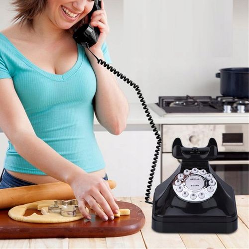 TELEFON STACJONARNY DLA SENIORA CZARNY na Arena.pl