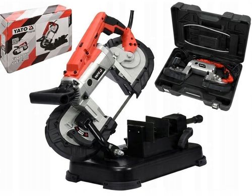 YATO PRZECINARKA TAŚMOWA Z PODSTAWĄ PIŁA DO METALU PRZENOŚNA 1100W na Arena.pl