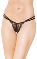 g-string 2444 - black s/l