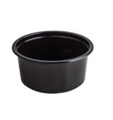 Pojemnik na zupę czarny okrągły 350ml PP 50szt SUP