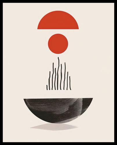 Plakat 40x50cm Półokrągła Forma na Arena.pl