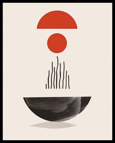 Plakat 40x50cm Półokrągła Forma zdjęcie 2