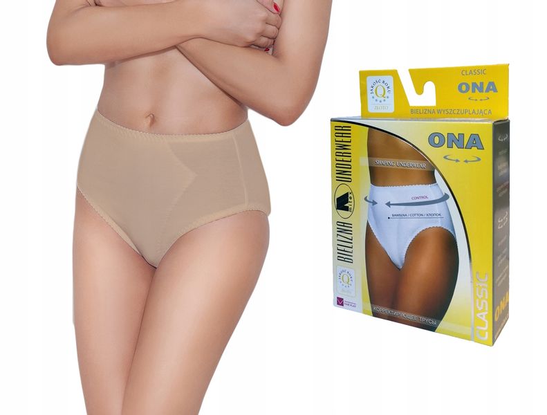 figi modelujące MITEX ONA beżowe , bawełna , S zdjęcie 1