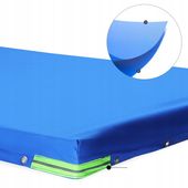 NIEBIESKA OSŁONA PRZYCZEPY Osłona ramy plandeka na przyczepę 210x115cm