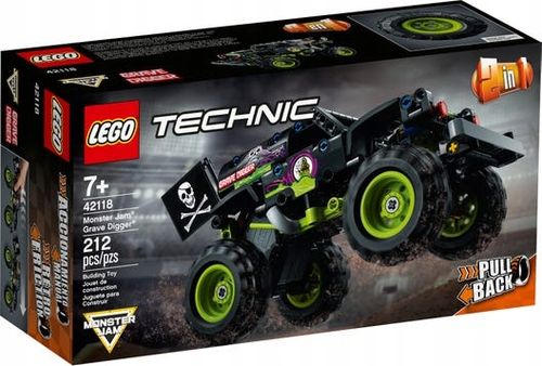 LEGO Technic 42118 Monster Jam Grave Digger na Arena.pl