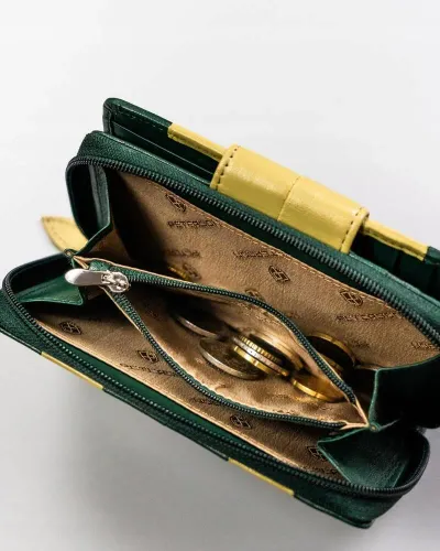 portfel damski a zatrzask skóra naturalna na Arena.pl