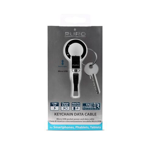 PURO Brelok z kablem Micro USB na Arena.pl
