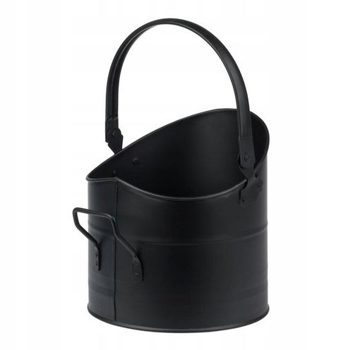 WĘGLARKA KUBEŁ NA WĘGIEL DREWNO KOMINKOWE METALOWY KOSZ POJEMNIK NA POPIÓŁ na Arena.pl