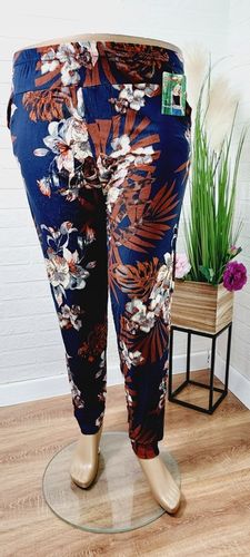 ALLADYNKI SPODNIE HAREMKI -plus size -BAWEŁNA -727 na Arena.pl