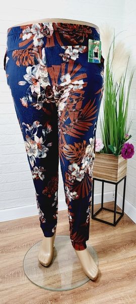 ALLADYNKI SPODNIE HAREMKI -plus size -BAWEŁNA -727 zdjęcie 4