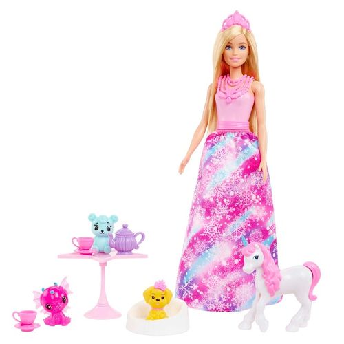 Mattel Barbie Dreamtopia KALENDARZ ADWENTOWY Lalka Kraina Fantazji HCM66 na Arena.pl