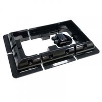 KOMPLET UCHWYTÓW MONTAŻOWYCH CZARNY ODPORNY NA KOROZJĘ DO PANELI