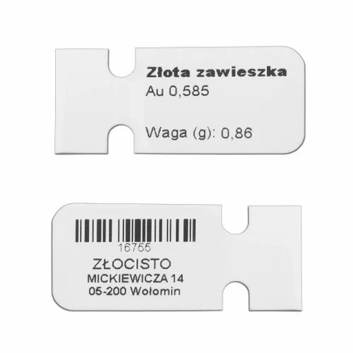 ZŁOTE KOLCZYKI SERCA SERDUSZKA DIAMENTOWANE 585 NA PREZENT na Arena.pl