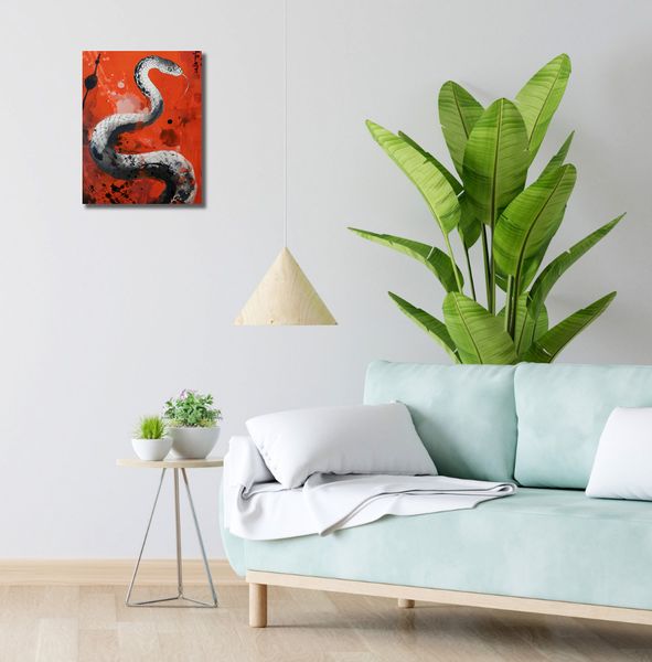 Obraz 30x40cm Smoczy Oddech Węża zdjęcie 2