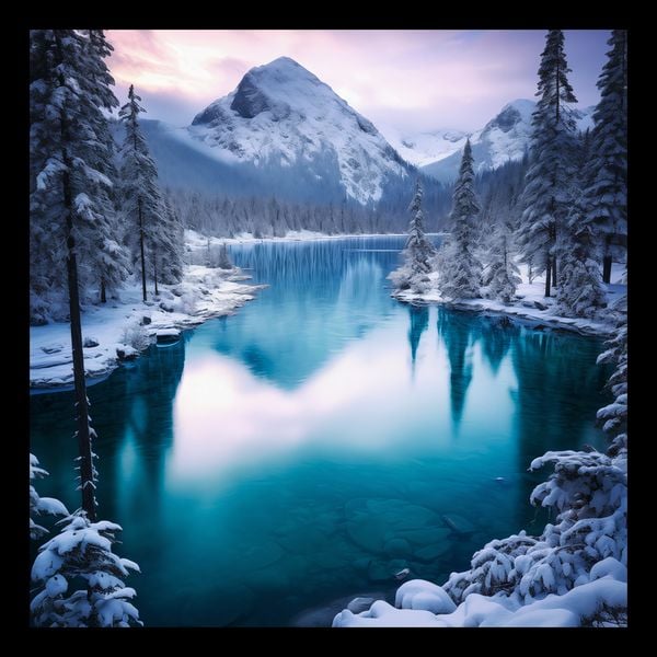 Plakat 20x20cm Górzyste Prześwity zdjęcie 2