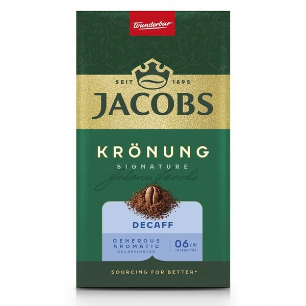 Kawa bezkofeinowa mielona Jacobs Kronung Decaff 2x 250g zdjęcie 2