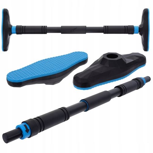 SOLIDNY DRĄŻEK ROZPOROWY DO PODCIĄGANIA ĆWICZEŃ SIŁOWNIA REGULOWANY 180 KG na Arena.pl