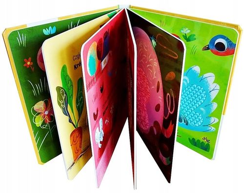 KSIĄŻECZKA KSIĄŻKA DOTYKOWA SENSORYCZNA WIEŚ na Arena.pl