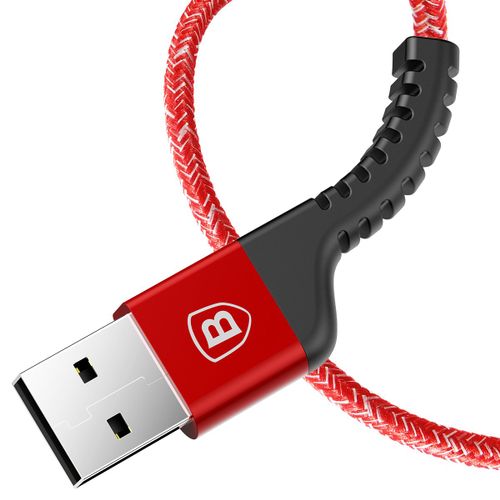 Kabel USB Type-C Baseus Anti-break 2A 150cm czerwony na Arena.pl