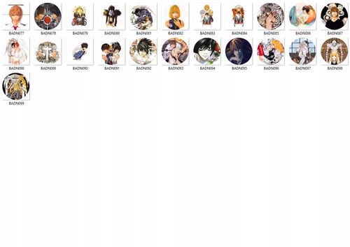 Przypinka Death Note DO WYBORU na Arena.pl