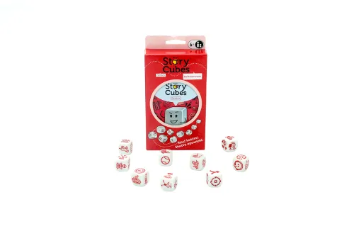 Gra imprezowa - Story Cubes Bohaterowie - rzuć kośćmi i stwórz opowieść na Arena.pl