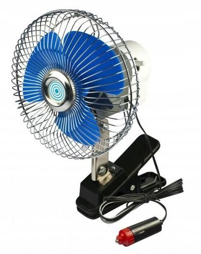 WIATRAK WENTYLATOR SAMOCHODOWY OBROTOWY 12V KLIPS na Arena.pl
