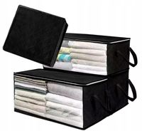 Pokrowiec Duży Organizer Torba Na Odzież Pościel Koc Xl Szafy Solidny