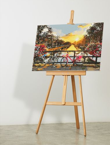 Malowanie Po Numerach Obraz 50X40Cm Rowery na Arena.pl